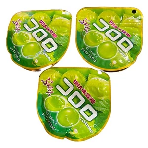 3 PACK Japan Kororo UHA Mikakuto Gummy Gummies Candy Muscat,  40g - Picture 1 of 4
