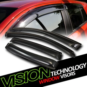 Rain/Wind Guard Dark Vent Shade Deflector Window Visors For 00-05 Buick Lesabre - Picture 1 of 2