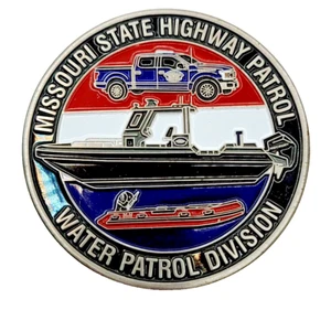 Marine Operation Missouri State Highway Patrol Water Patrol Division Coin - Picture 1 of 5
