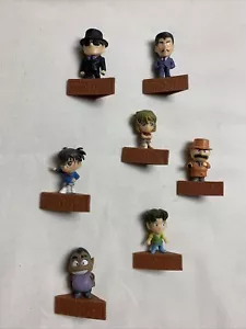 Japan Anime Mini Figure Detective Conan Collectible Lot Of 7 HTF - Picture 1 of 6