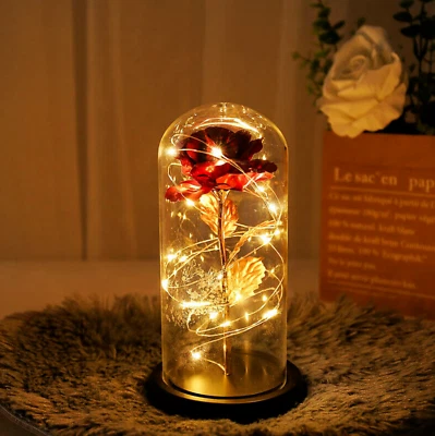 Rosa de Navidad Regalo para Mujer Mamá Novia Esposa San Valentín Regalos de Cumpleaños Foto 1 de 4