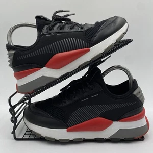 Puma RS-0 Negro Rojo Entrenadores Talla UK 5 Mujer Grueso Correr Gimnasio 366950-02 - Imagen 1 de 9
