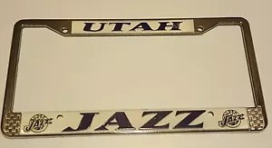 UTAH JAZZ vintage metal auto frame (not perfect) - Picture 1 of 5