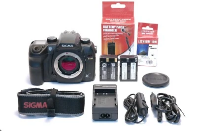 Topzustand! Sigma SD14 Dslr Kamera Gehäuse Body Foveon SA SD 14 +12M. Gewährleis - Bild 1 von 4