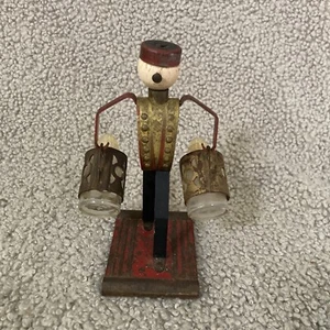 Rare Vintage Art Deco Philip Morris Johnny Bellhop Salt and Pepper Set - Picture 1 of 6