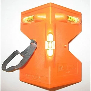 Johnson Level 175-O Post & Pipe Level Plastic Strutco Cast HI-VIS GLO ORANGE - Picture 1 of 1