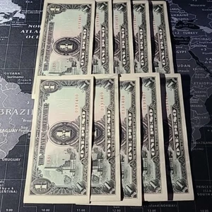 (Lot of 10) WW2 Japanese Occupation Currency 1 Peso UNC Notes Sequential Serials - Picture 1 of 3