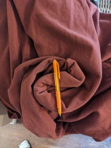 Polartec  double velour polar fleece berry red fabric warm buy by the yard - Picture 1 of 4