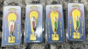 Custom Jigs And Spins 1/8 Ounce Slender Spoon - Lot of 4 - Picture 1 of 2