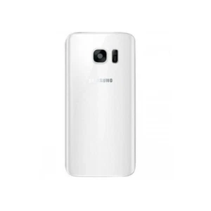 Cache Batterie Samsung Galaxy S7 - Blanc + Cache Lentille - Photo 1 sur 1