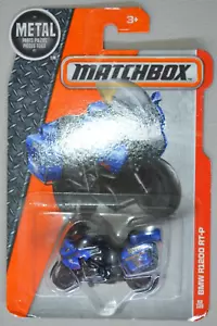 Matchbox 2015 BLUE R1200 RT-P State Police Motorcycle Bike 83/125 Diecast - Picture 1 of 9
