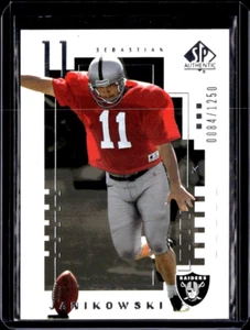SEBASTIAN JANIKOWSKI 2000 SP AUTHENTIC ROOKIE RC /1250 !!🔥 RAIDERS - Picture 1 of 2