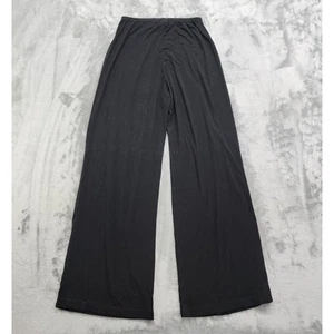 Bryn Walker Pants Womens M Black Pull On Wide Leg Palazzo Stretch Rayon Casual - Picture 1 of 11