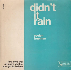 EVELYN FREEMAN Didn't It Rain France EP 7" 45 1964 - R&B Soul - Bild 1 von 4