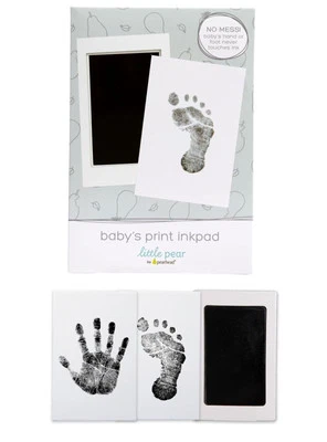 Little Pear Clean-Touch 婴儿印花墨水垫,婴儿无触摸墨水垫... — 第 1/4 张图片