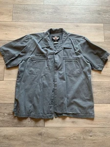 Harley Davidson Est 1903 Shirt Mens XL Gray Button Up Biker Motorcycle - Picture 1 of 3