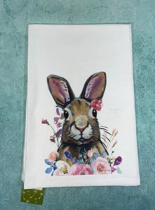 Mehlsack Hase Kaninchen Handtuch Unkraut Küche Frühling Ostern Deko Neu Neu mit Etikett - Bild 1 von 7