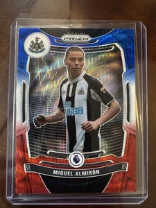 Miguel Almiron 2021-22 Panini Prizm Premier League Prizms Rosso Bianco e Blu #42 - Foto 1 di 2