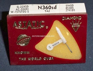 Astatic N360-sd PHONOGRAPH NEEDLE for GE General Electric TA2 TA-2 507-DS73 - Picture 1 of 2