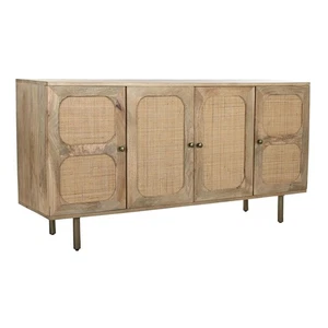 Credenza DKD Home Decor Legno Legno di mango Marrone Naturale 150 x 40 x 76 c - Foto 1 di 8