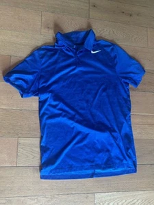 John Deere Classic TPC Deere Run Nike Golf Blue Polo Shirt Medium M - Picture 1 of 7