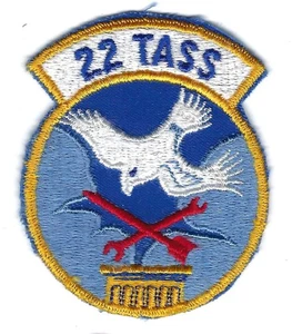 PATCH USAF 22ND TASS TACTICAL AIR SUPPORT SQ WHEELER AFB HAWAII JT-50 - Picture 1 of 1