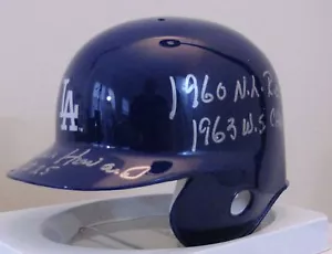 Frank Howard Signed Los Angeles Dodgers Mini Helmet 2 Inscriptions - VERY RARE!! - Picture 1 of 4