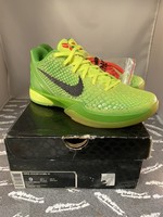 Nike Zoom Kobe 6 Vi Grinch Sz 11 Authentic 701 Ebay