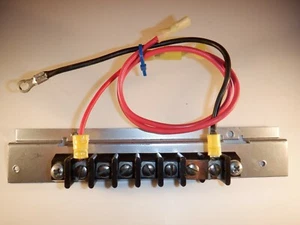 FEDERAL SIGNAL AERODYNIC 7-TERMINAL POWER STRIP•STANDOFF BRACKET•CONNECT CABLES! - Imagen 1 de 4