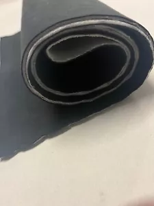 Alcantara schwarz 9002 mit 3 mm Schaum Kaschiert 140 cm breit 160 cm lang - Bild 1 von 8
