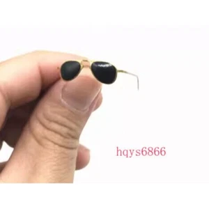 Accesorio para gafas de sol negras escala 1/6 para muñeca figura de acción de 12"" - Imagen 1 de 5