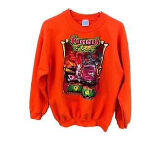 Summit Racing Classic XXXI Norwalk Ohio Pullover Gildan Sweatshirt Size M Orange - Picture 1 of 15