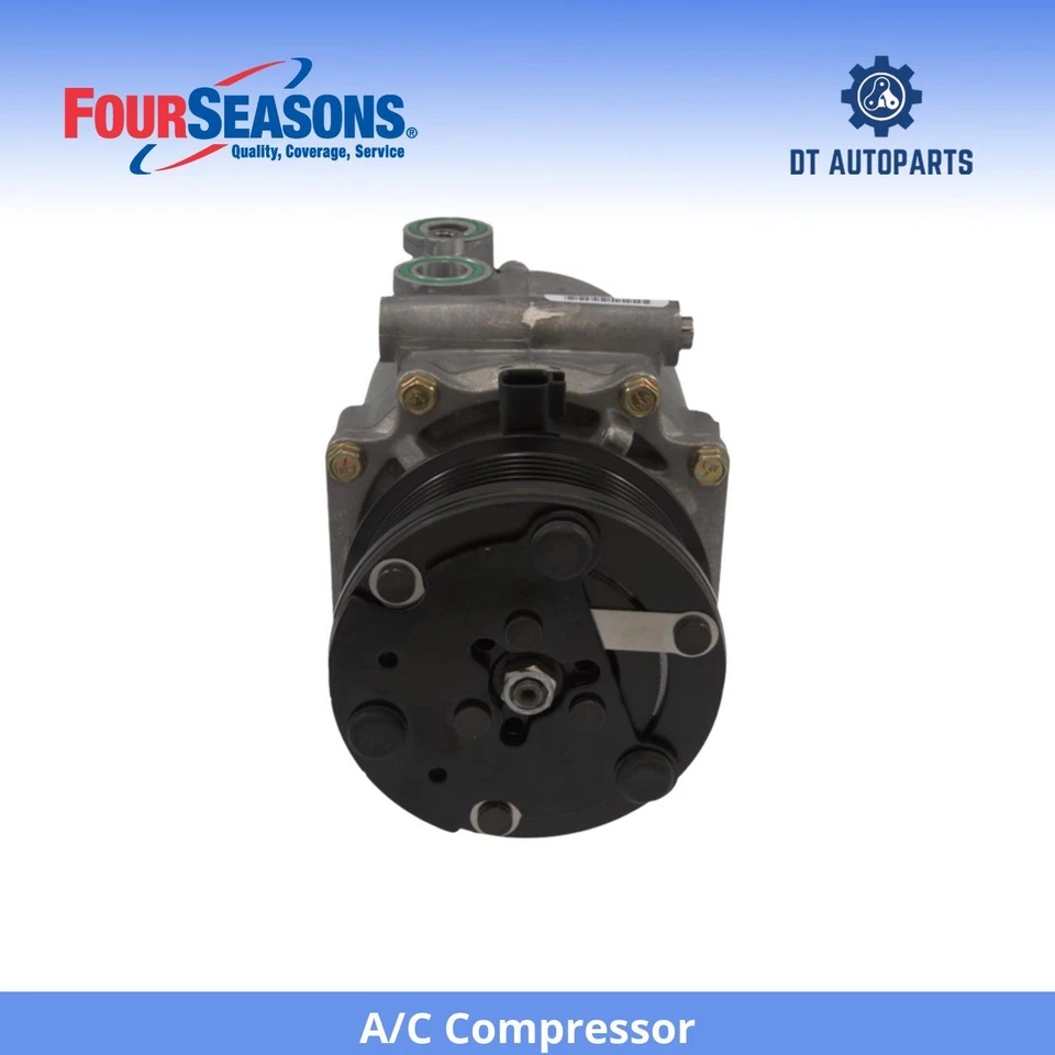 Compresor de aire acondicionado Ford E-150 Econoline 2001-2002 4 estaciones Foto 1 de 4