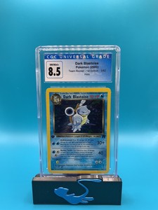 CGC 8.5 Dark Blastoise Holo  Pokemon 2000 Team Rocket 1st Ed 3/82 NM/MINT+