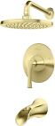 Price Pfister LG89-8RHBG Rhen Tub and Shower Faucet Trim Kit ONLY, Brushed Gold