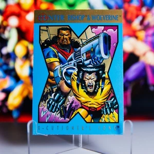 1992 Marvel X-Cutioner's Song Bishop & Wolverine - Picture 1 of 3