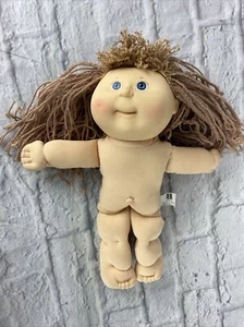 1990 Hasbro Cabbage Patch Kids Pretty Crimp 'n Curl Puppe First Edition blaue Augen - Bild 1 von 12
