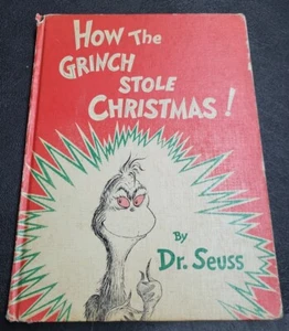 How The Grinch Stole Christmas Book 1957 Early Edition Vintage. NO Dust Jacket - Bild 1 von 17