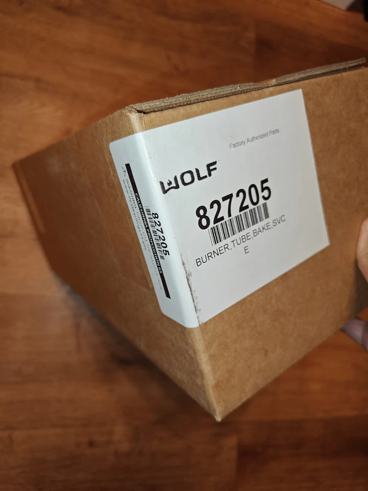 Fast shipping! BRAND NEW GENUINE WOLF RANGE OVEN BURNER PART # 827205
