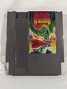 Nintendo NES Dragon Warrior Cartridge Only NES-DQ-USA Cleaned Working - Picture 1 of 4