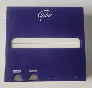 Yobo 2005 Video Game CONSOLE Only Plays NES 8 Bit Nintendo Games Purple & White! - Picture 1 of 6