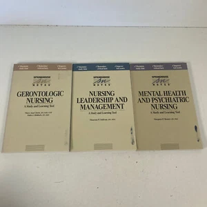 Vintage Rare Springhouse RN Notes Nursing Books Lot of 3 1988 1990 - Picture 1 of 24