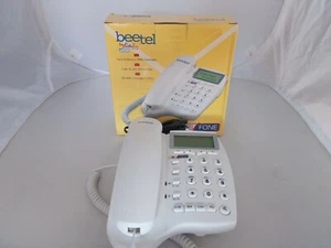 Teléfono por BeeTel SMS LCD con cable con 200 memorias - NUEVO - PAQUETE COMERCIAL de 10 - Imagen 1 de 7
