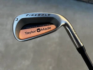 TaylorMade Firesole 3 iron RH R-80 Graphite Bubble Shaft Titanium Golf Club - Picture 1 of 11