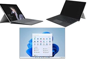 MICROSOFT Surface Pro 4 4GB Ram 128GB SSD intel i5 6300U Touchscreen Windows 11- - Picture 1 of 2