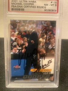 2001 Fleer Ultra WNBA - #115 Michael Cooper rare /1 on ebay on card Auto Sparks - Picture 1 of 2