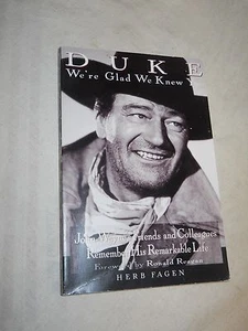 Duke We're Glad We Knew You by Herb Fagen (1998, Paperback, Illustrated - Imagen 1 de 7