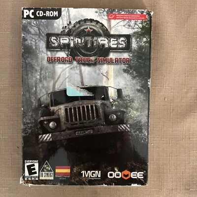 SpinTires Offroad Truck - PC Simulator Game CDROM Realistic Trucking - Image 1 of 4