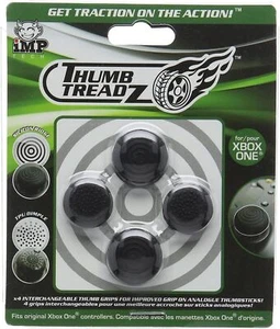 TRIGGER TREADZ: THUMB TREADZ (PAQUETE DE 4) PARA XBOX ONE - NEGRO - Imagen 1 de 3