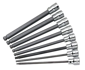 Socket Bit Set 3/8" Dr 8 Piece Ball Hex - Picture 1 of 1